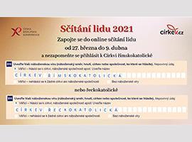 Výzva biskupů ke sčítání lidu 2021