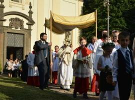 2017: Slavnost Těla a Krve Páně s biskupem Janem Baxantem