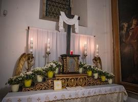 Missa vespertina v litoměřické katedrále v roce 2024