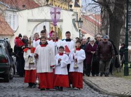 Květná neděle s biskupem Janem Baxantem