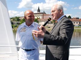 Rodiny zaměstnanců biskupské kurie se setkaly s Mons. Janem Baxantem