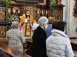 Zádušní mše za osobního řidiče biskupa Josefa Koukla pana Jiřího Pauzra